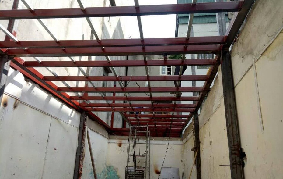 cải tạo nhà 1 tầng thành nhà 2 tầng