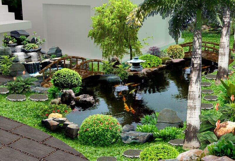 Thi Công Thiết Kế Cảnh Quan Hạnh Phúc Xanh