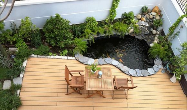 Thiết kế, thi công hồ cá Koi Nhật phong thủy, phát tài